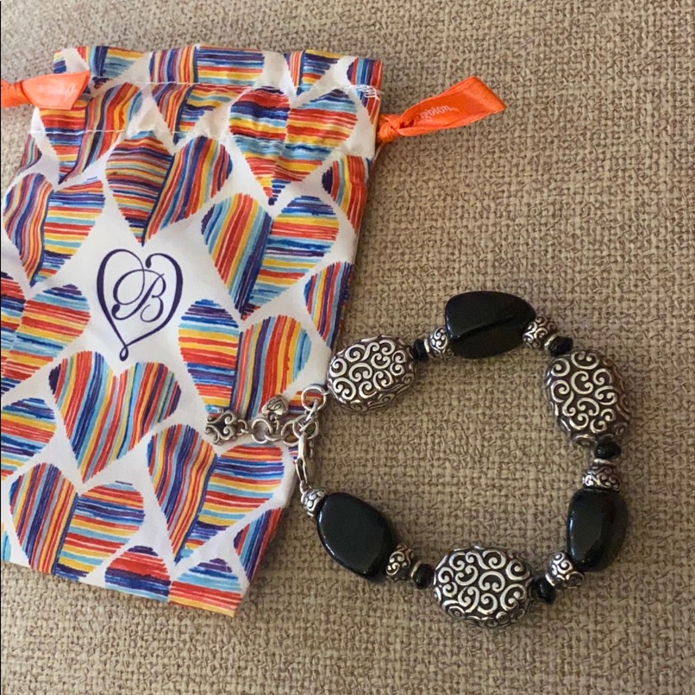Brighton Onyx Bead Bracelet